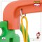 สไลด์เดอร์+ชิงช้า SLIDE SWING CASTLE SET รุ่น JM851 สีเขียว ยี่ห้อ HAPPY BOX